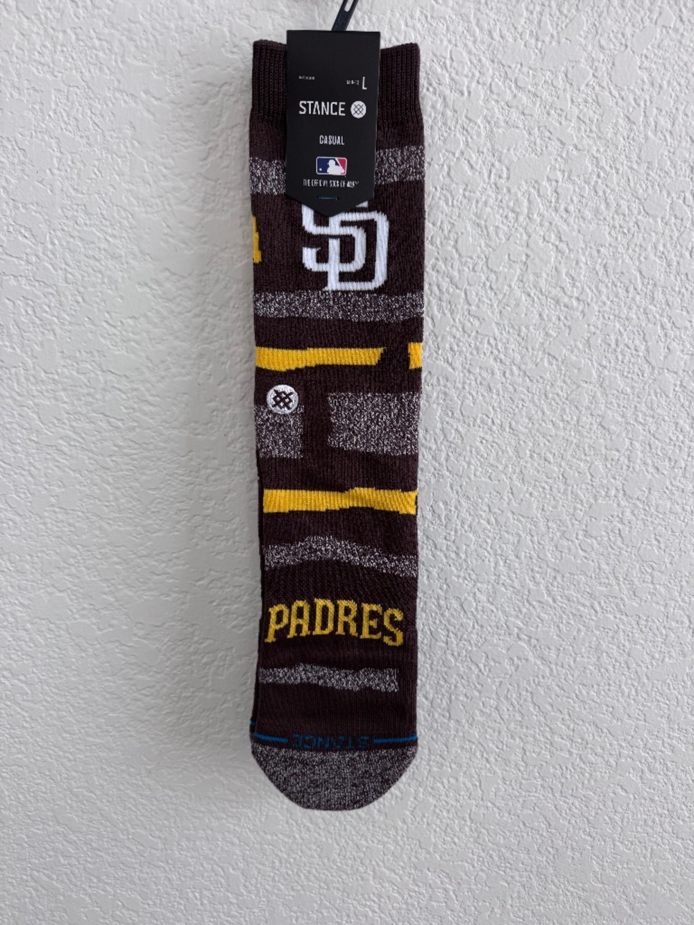 Stance MLB San Diego Padres Adult Men’s Size Large 9 - 13 - Picture 2 of 9